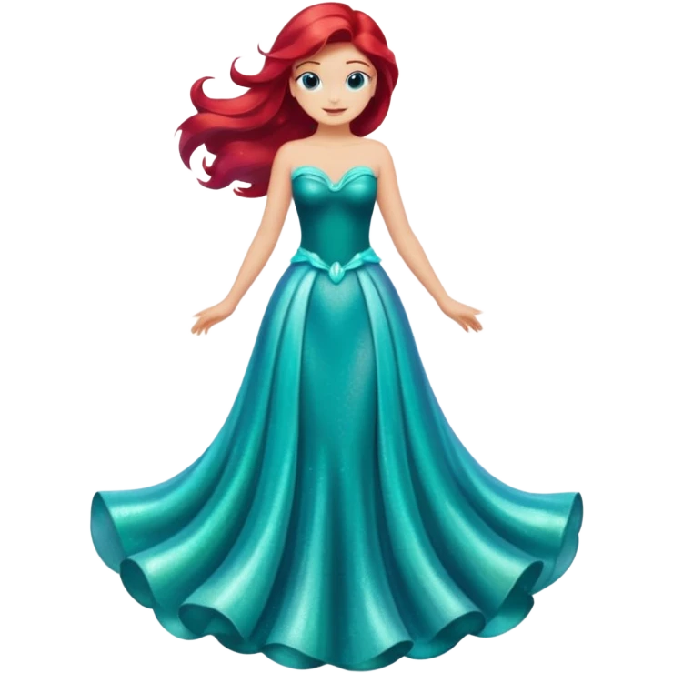 Ariel’s dress emoji