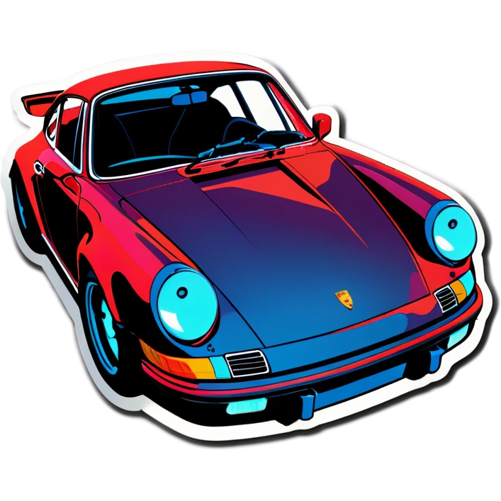 Porsche Carrera emoji