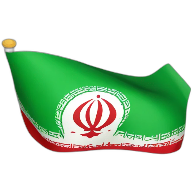 Free iran flag  emoji