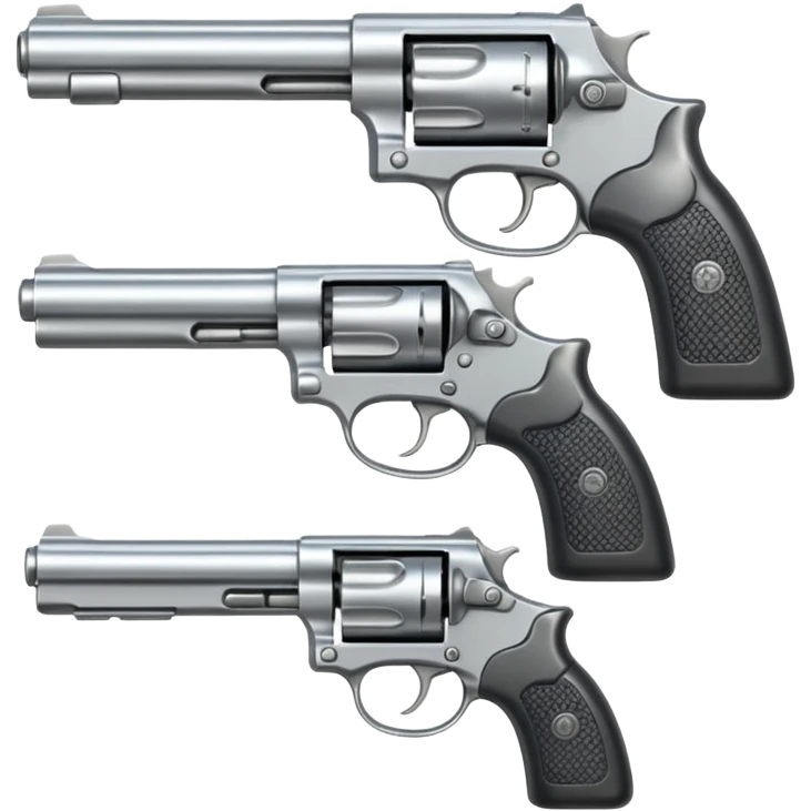 4 pistols emoji