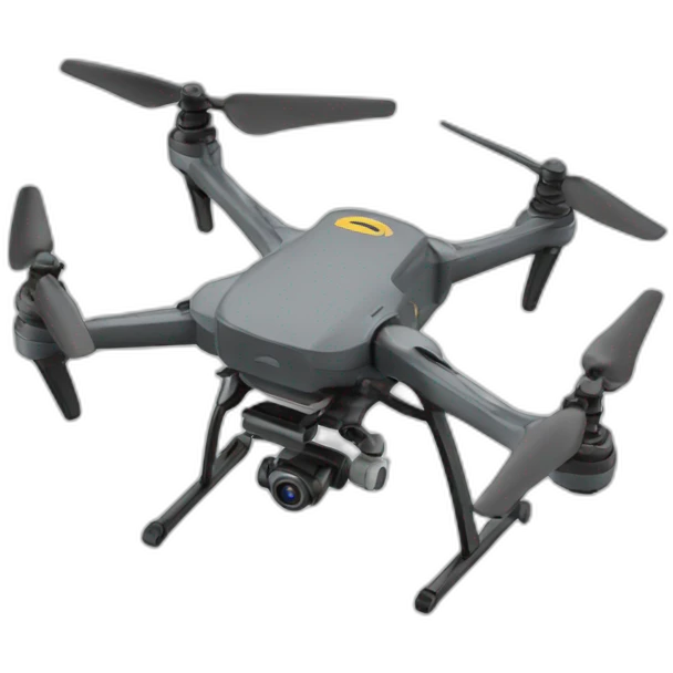 a drone that has a nozzle on it emoji