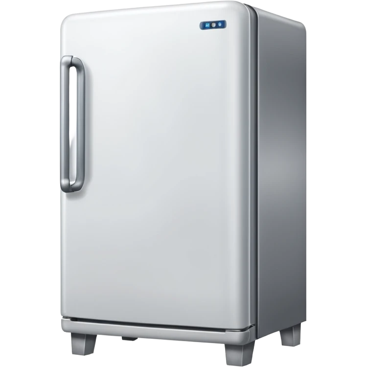A fridge with arms and legs emoji