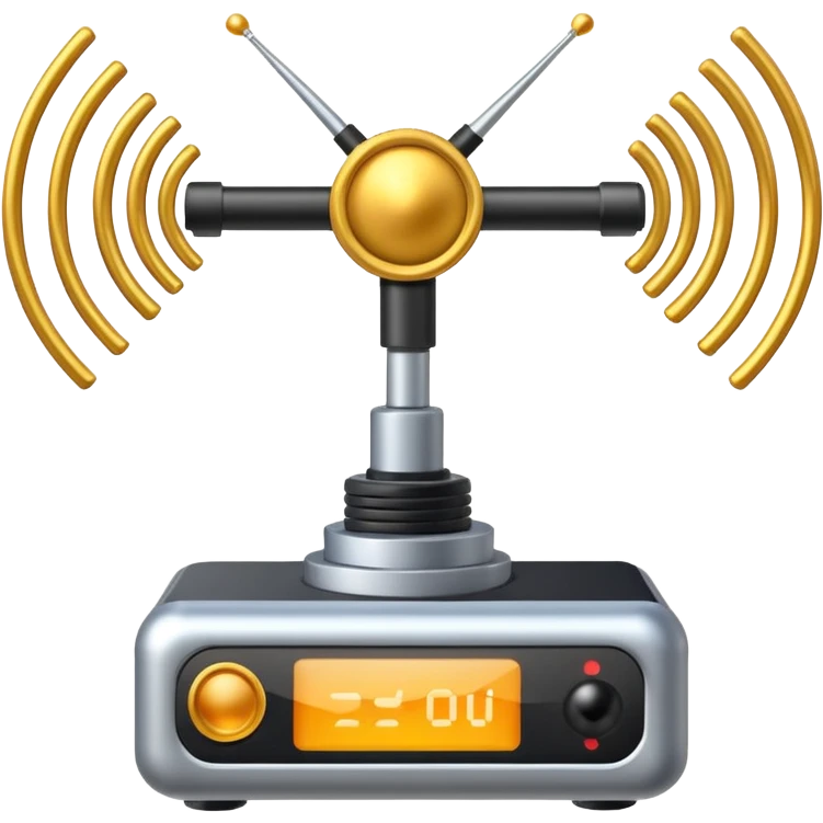 frequency sensor with antennas emoji