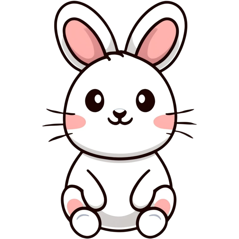 cartoon bunny rabbit emoji
