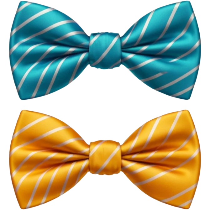 Aesthetic bow tie emoji