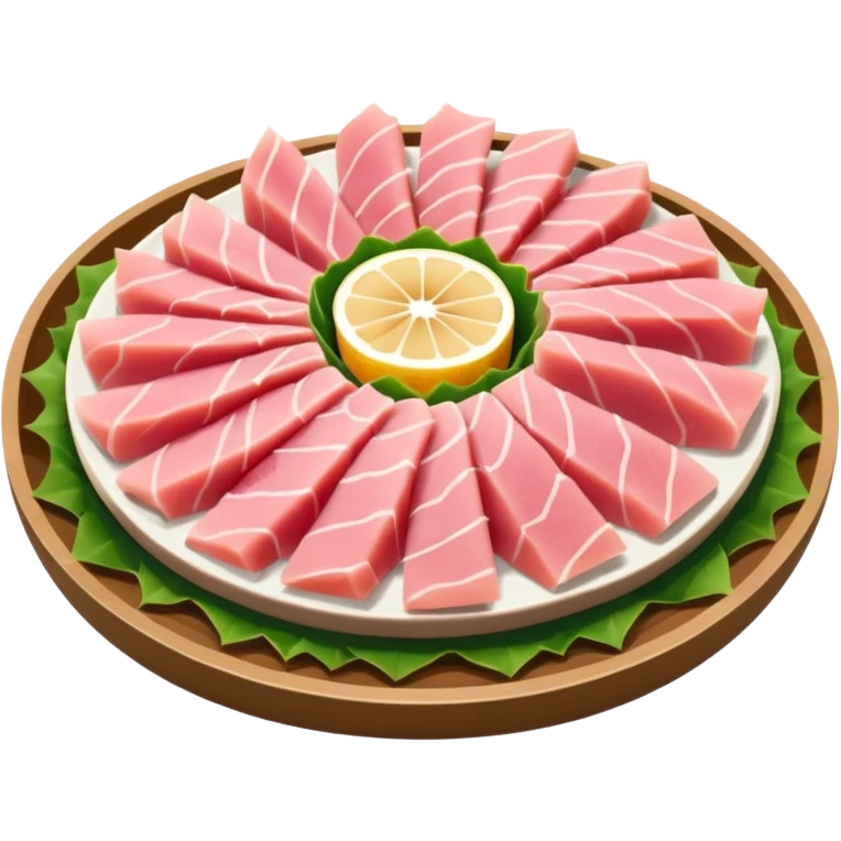 light pink sashimi  emoji
