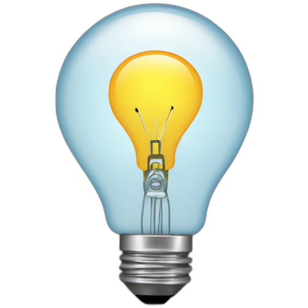 lightbulb inside thought-bubble emoji