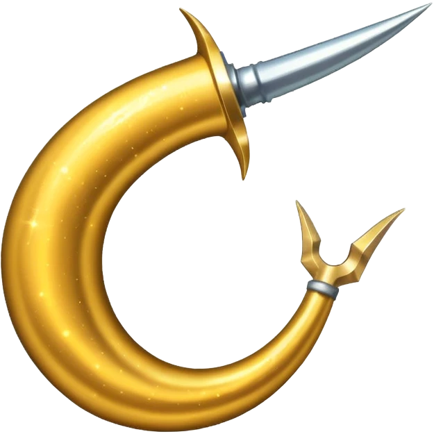 glitter sickle emoji