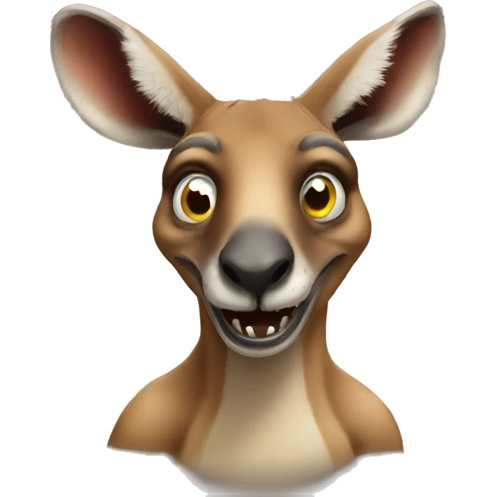 Freaky Kangaroo emoji