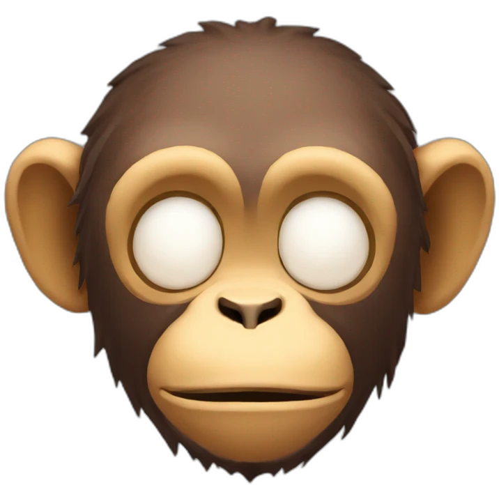 Asleep monkey on Xbox one emoji