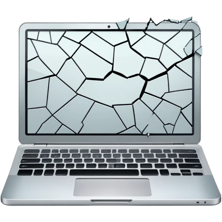 Error on laptop emoji