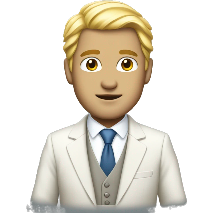 white men rich suit emoji