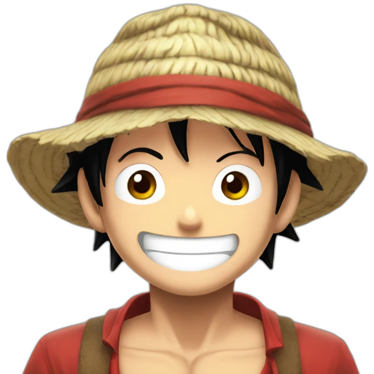 Luffy ten emoji
