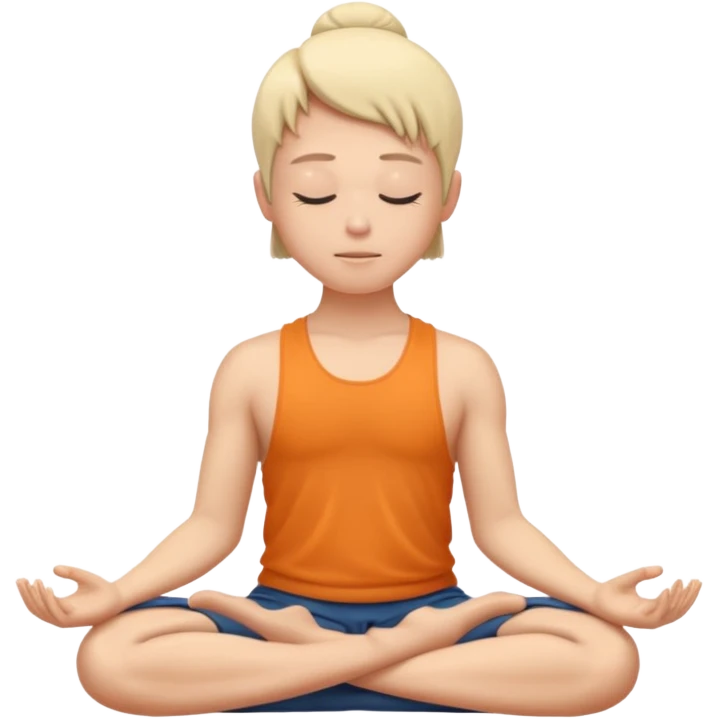 Meditation  emoji