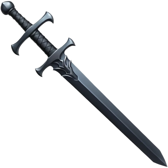 black sword emoji