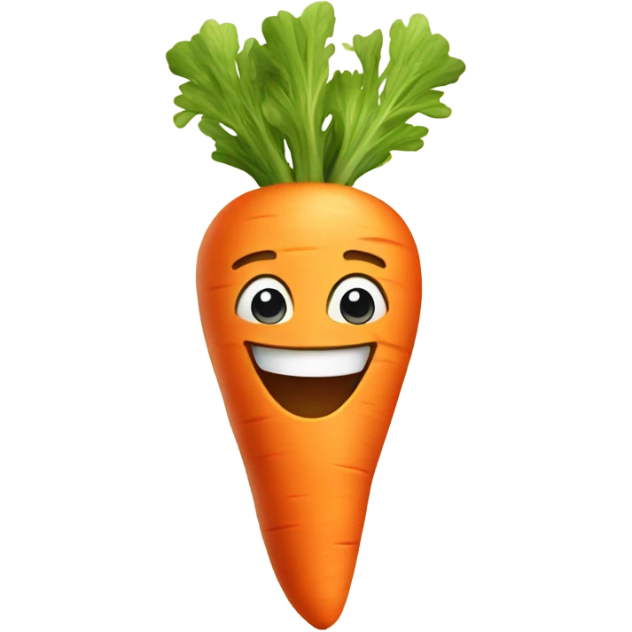 happy carrot  emoji