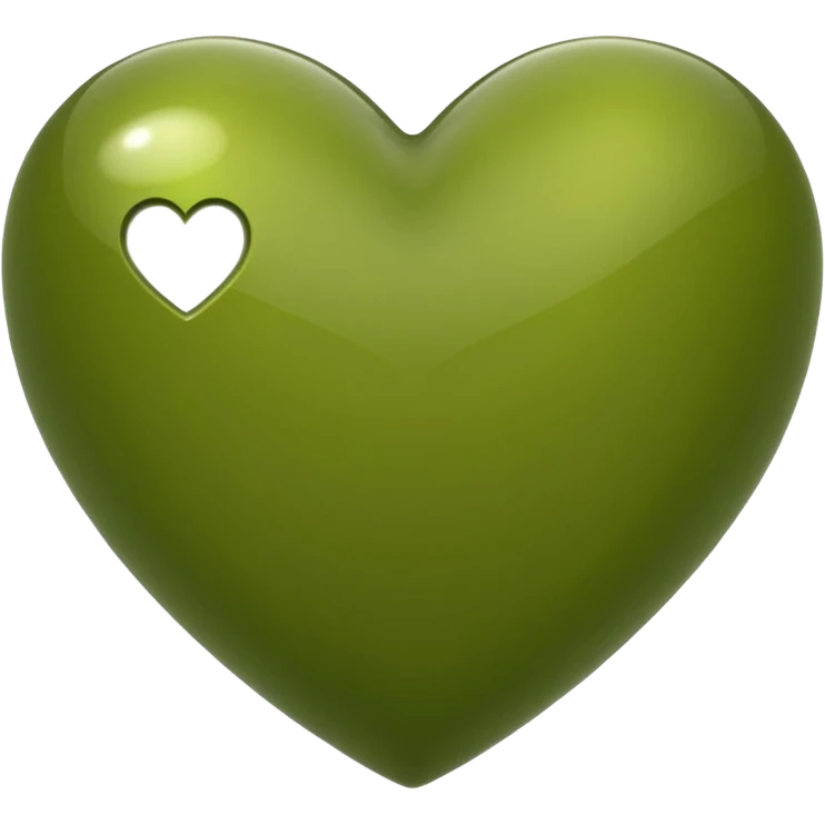  green heart olive emoji