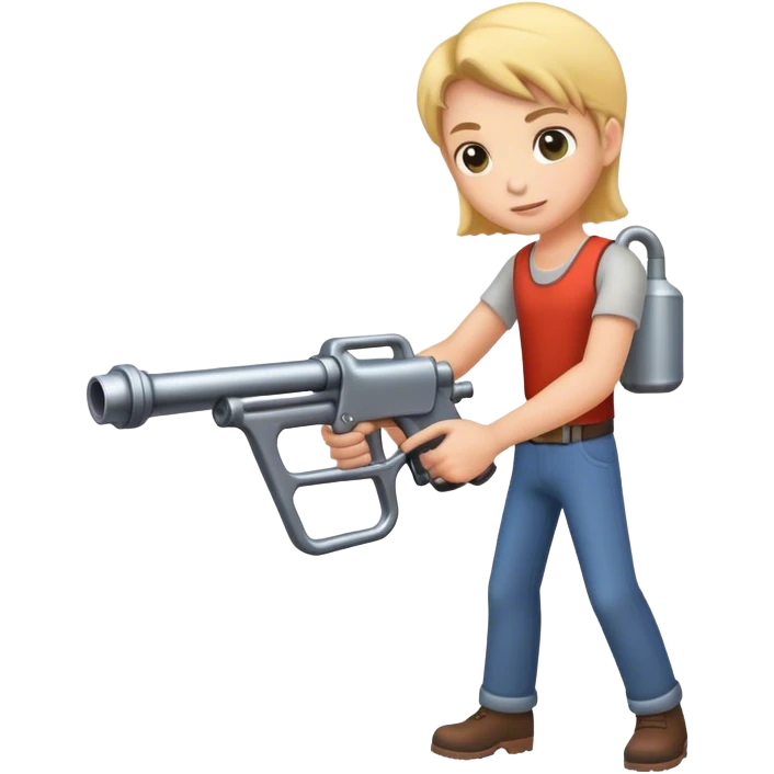Hai mit einer Pumpgun emoji