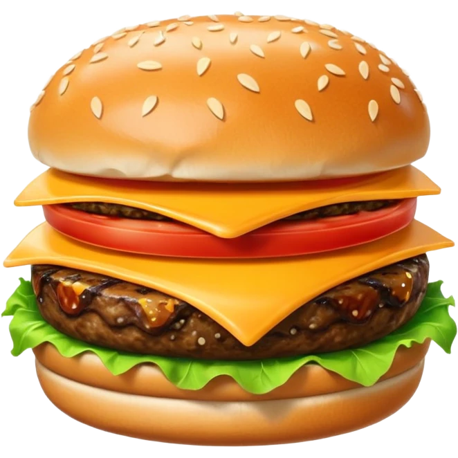 Hamburger emoji