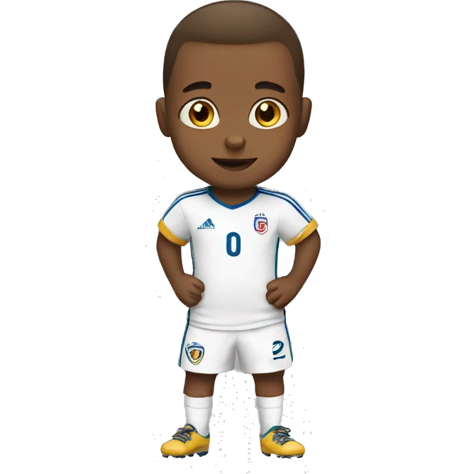 Bébé qui fait du foot  emoji