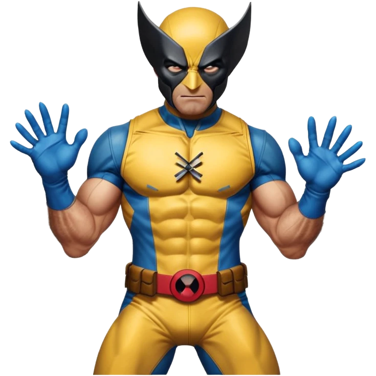 Wolverine from Deadpool & Wolverine movie emoji