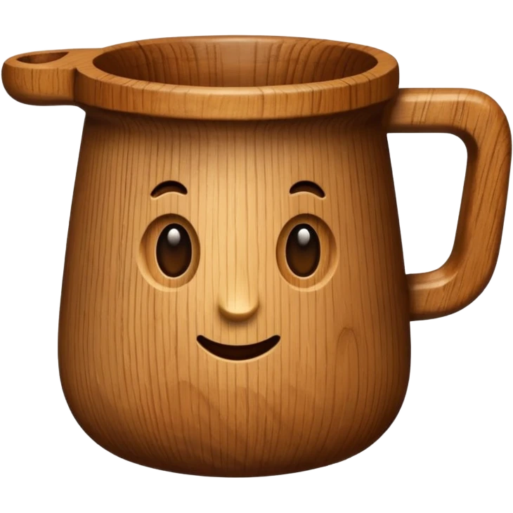 wood cup emoji