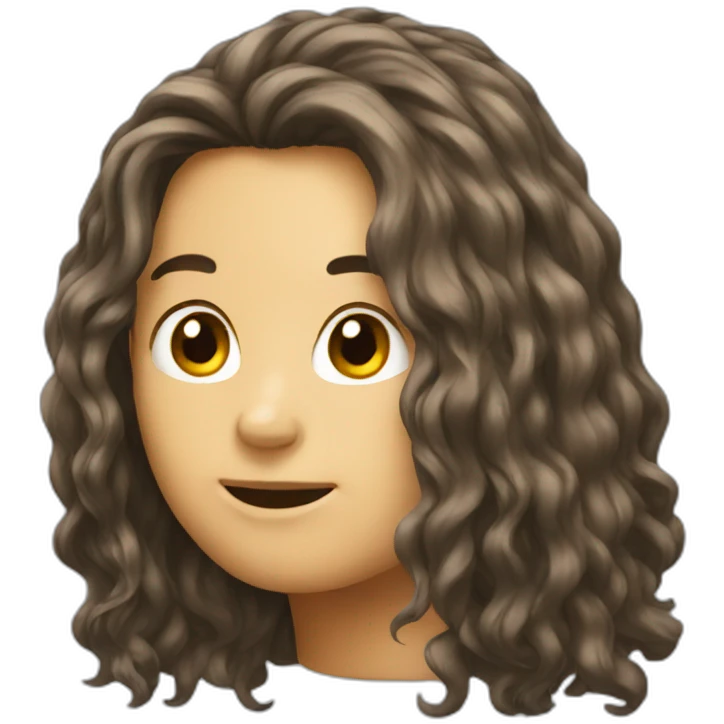 long hair emoji