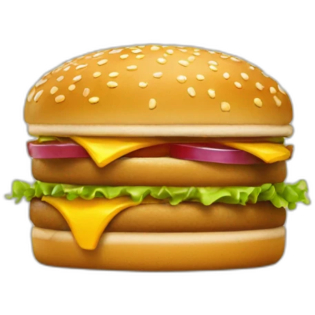 mcdonald's bigmac emoji
