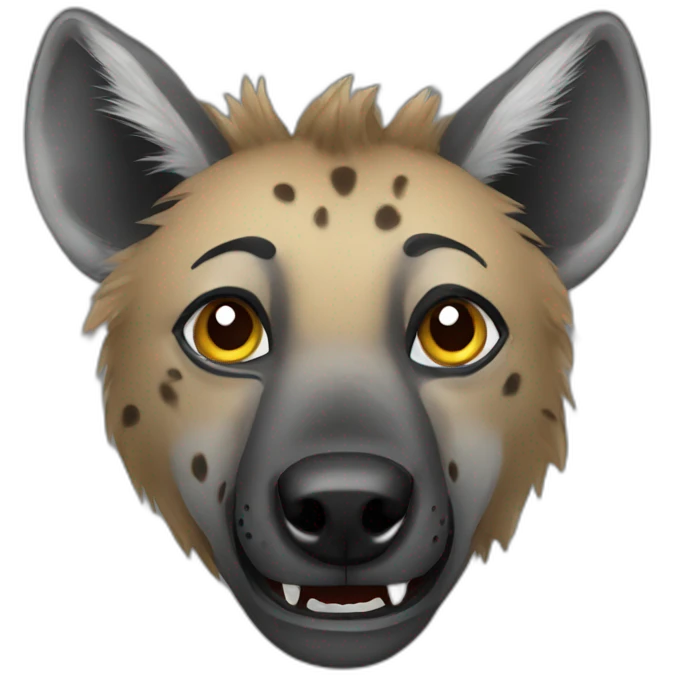 hyena emoji
