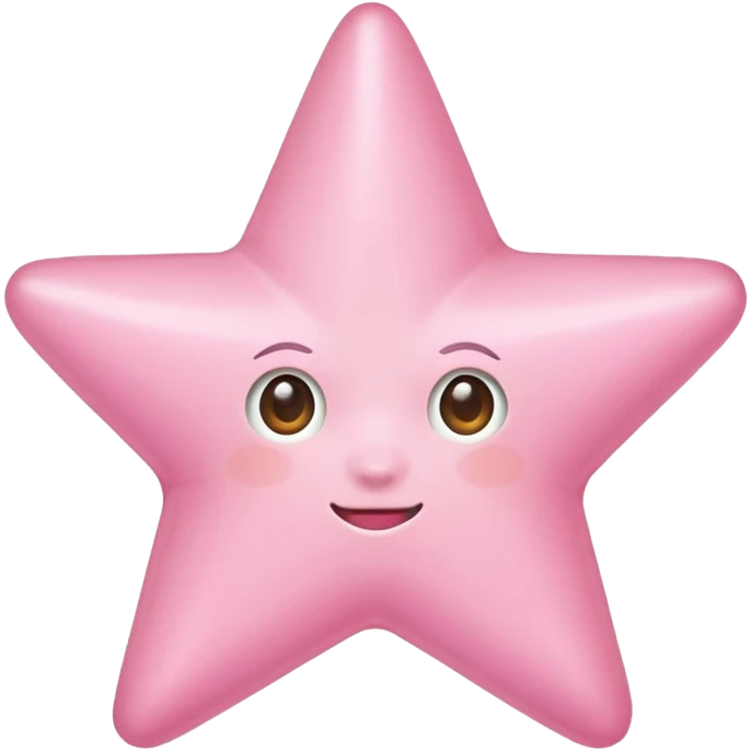 pink star emoji