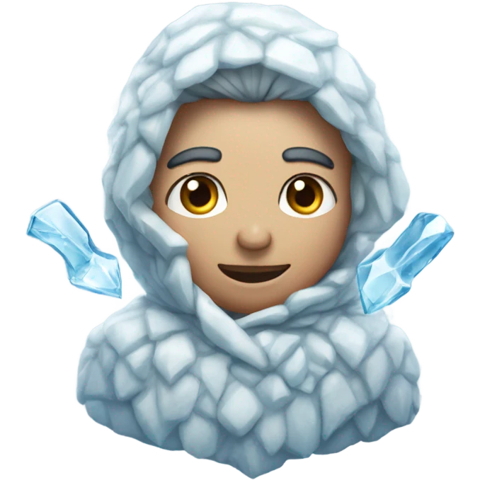 Corazón de hielo emoji