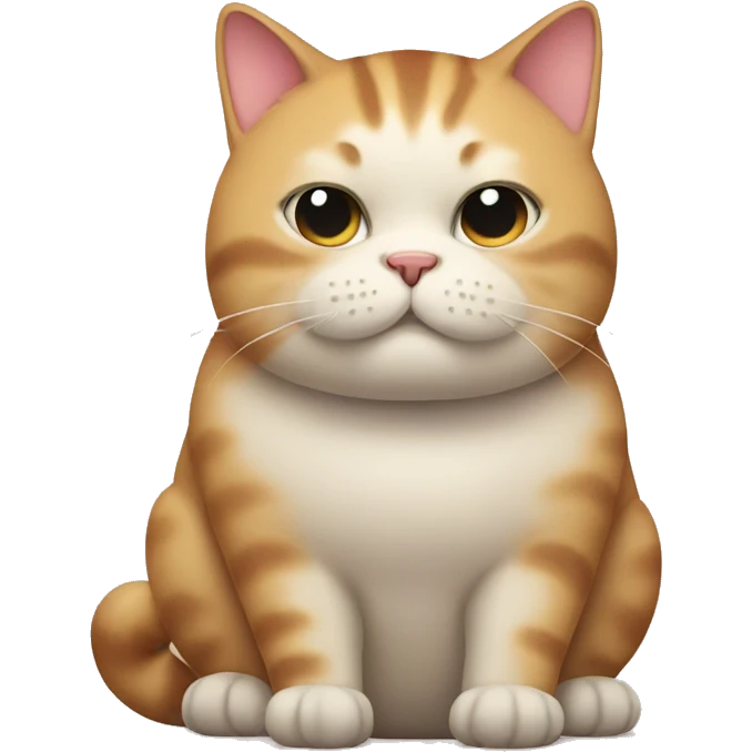 Super fat cat emoji emoji