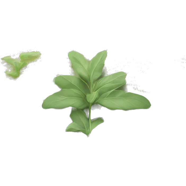 Open Light Sage green holy Bible with a light coloured gardens coming from the sides of the Bible  emoji