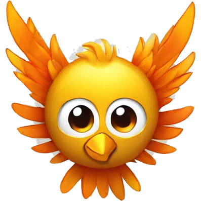 Fenix con corona emoji