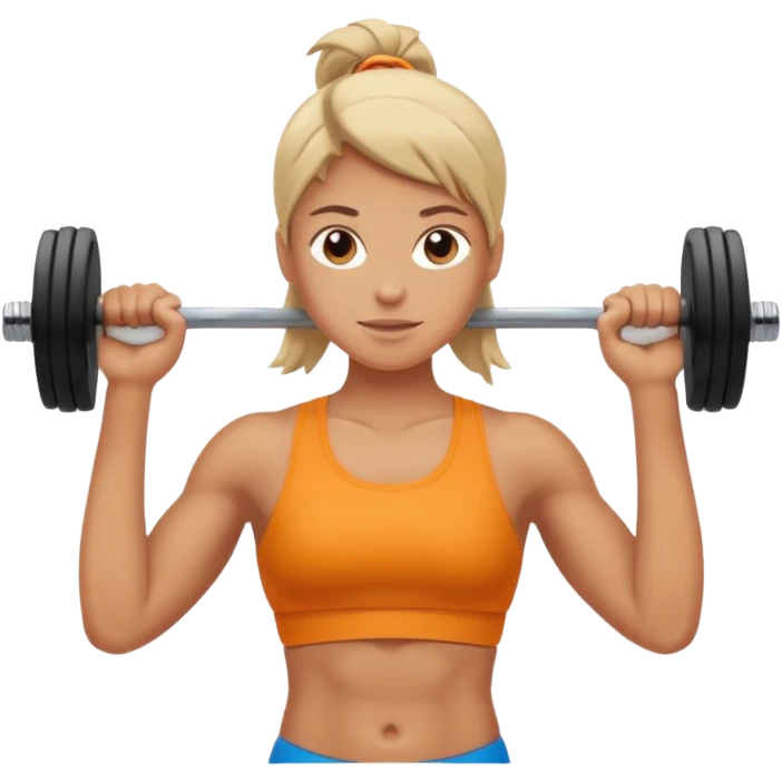 sports weight emoji