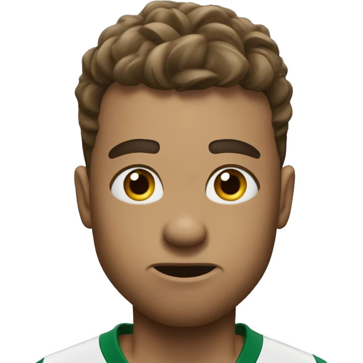 confused sports player emoji