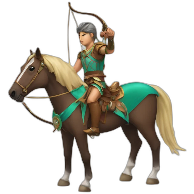 horse archer emoji