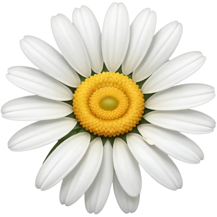 White daisy emoji