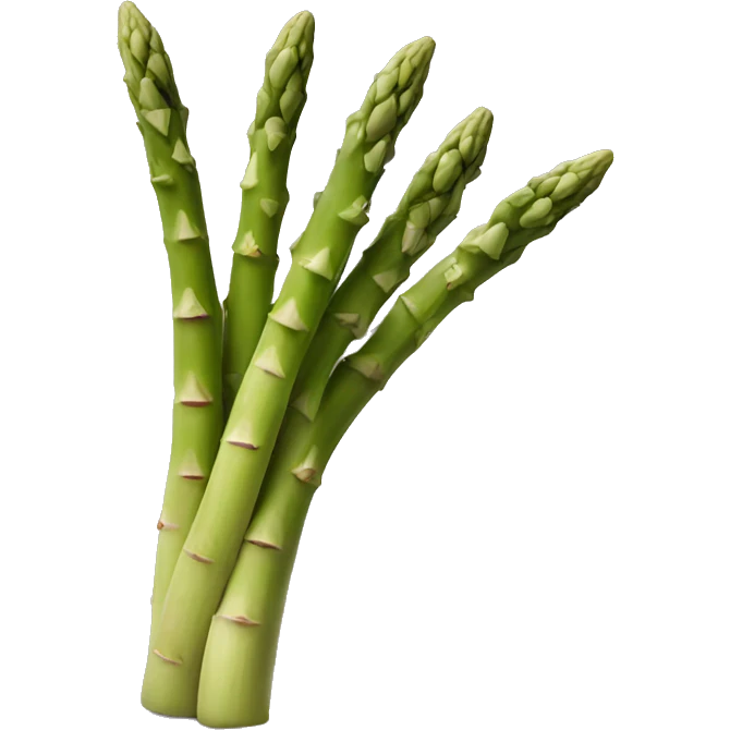 Asparagus cartoon emoji