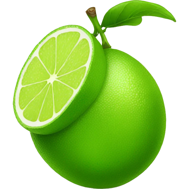 Lime emoji
