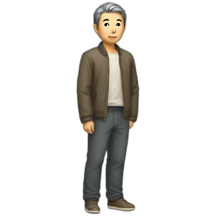Japaneese Man Standing emoji
