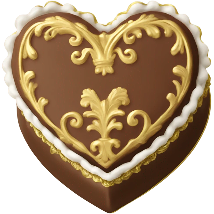 Rococo heart chocolate box emoji