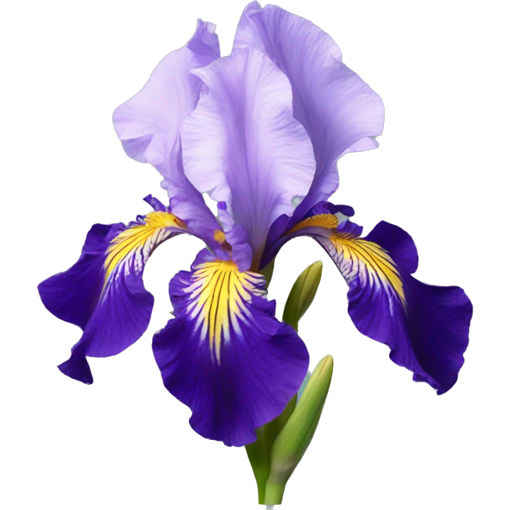 iris flower emoji