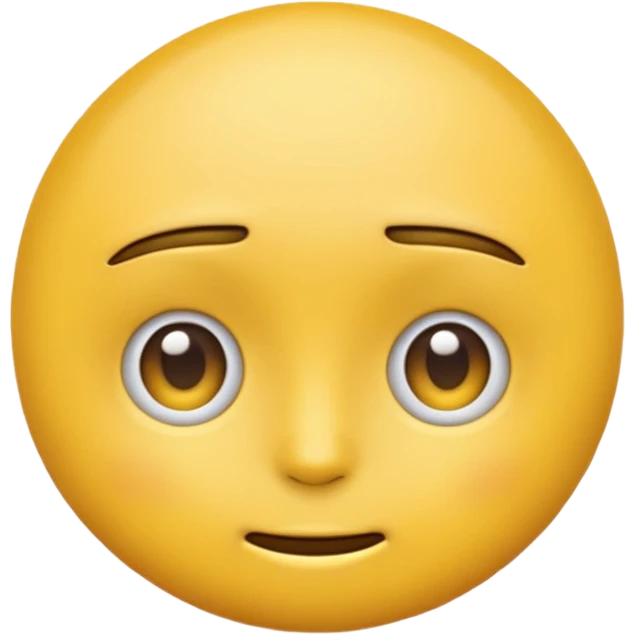 Can you make a emoji turned to the left but it’s giving a side eye emoji