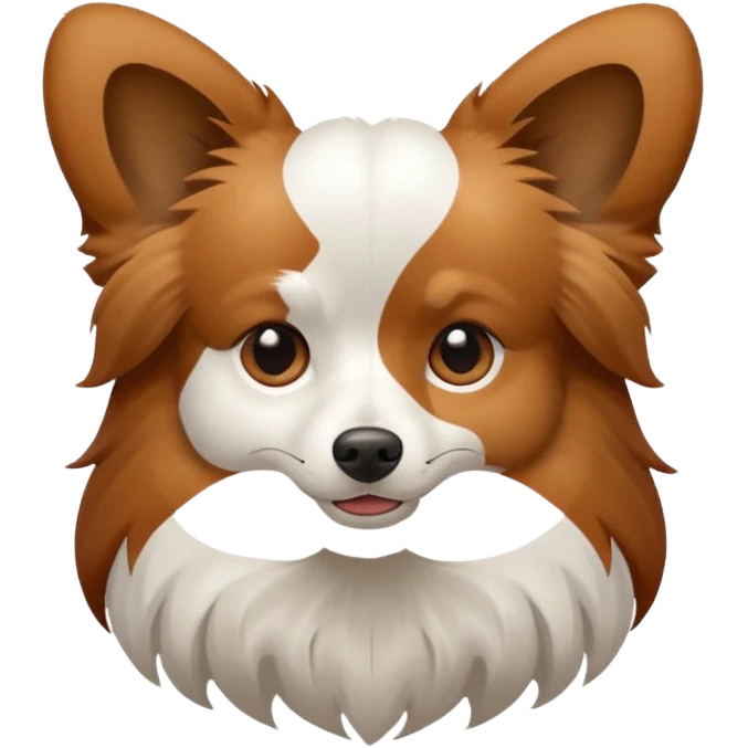 Papillion dog emoji