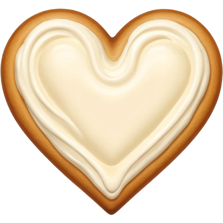 cuore di panna emoji