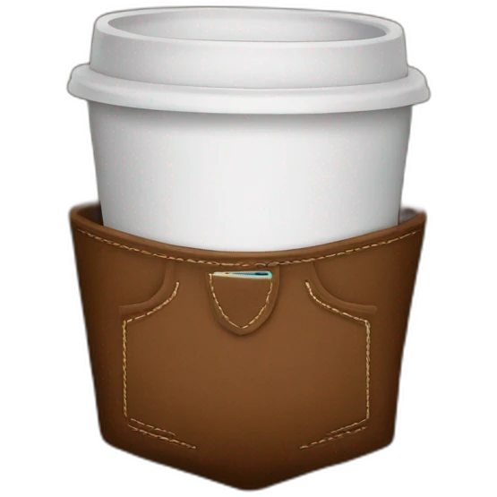 coffee in pants pocket emoji