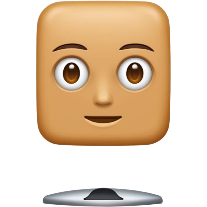 haceme un sprunki con cuerpo cuadrado  fino emoji