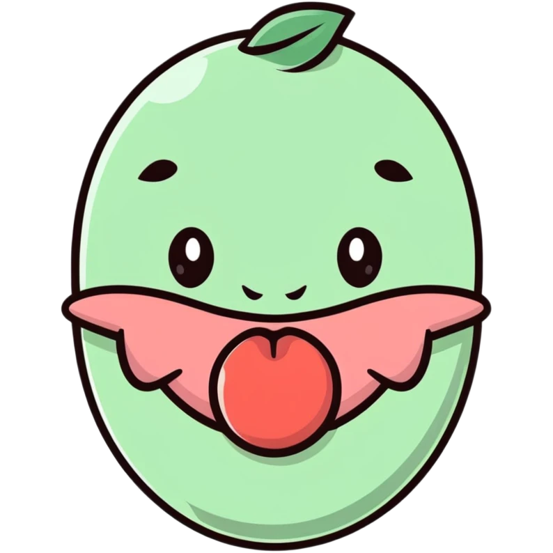 cute face with tongue sticking out tasting something delicious emoji