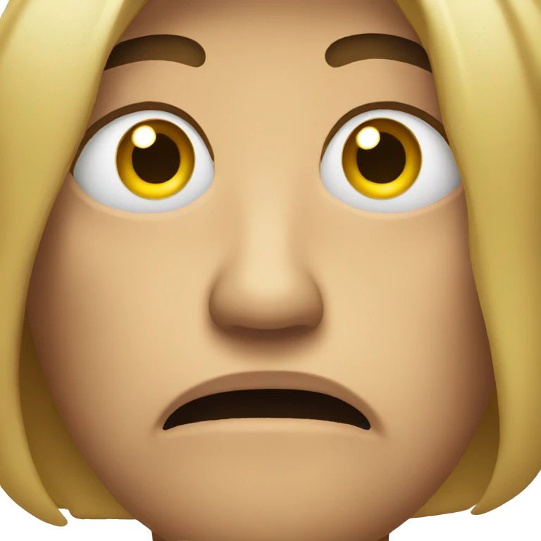 disgusted face emoji